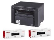 Canon i-SENSYS MF3010 Bundle + 2 pcs CRG 725 A4 B&W Laser MFP 5252B034 — 2