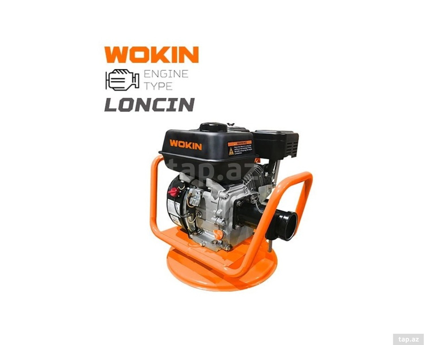 WOKIN yanacaqlı beton titrəşdirici 5.5HP — 1