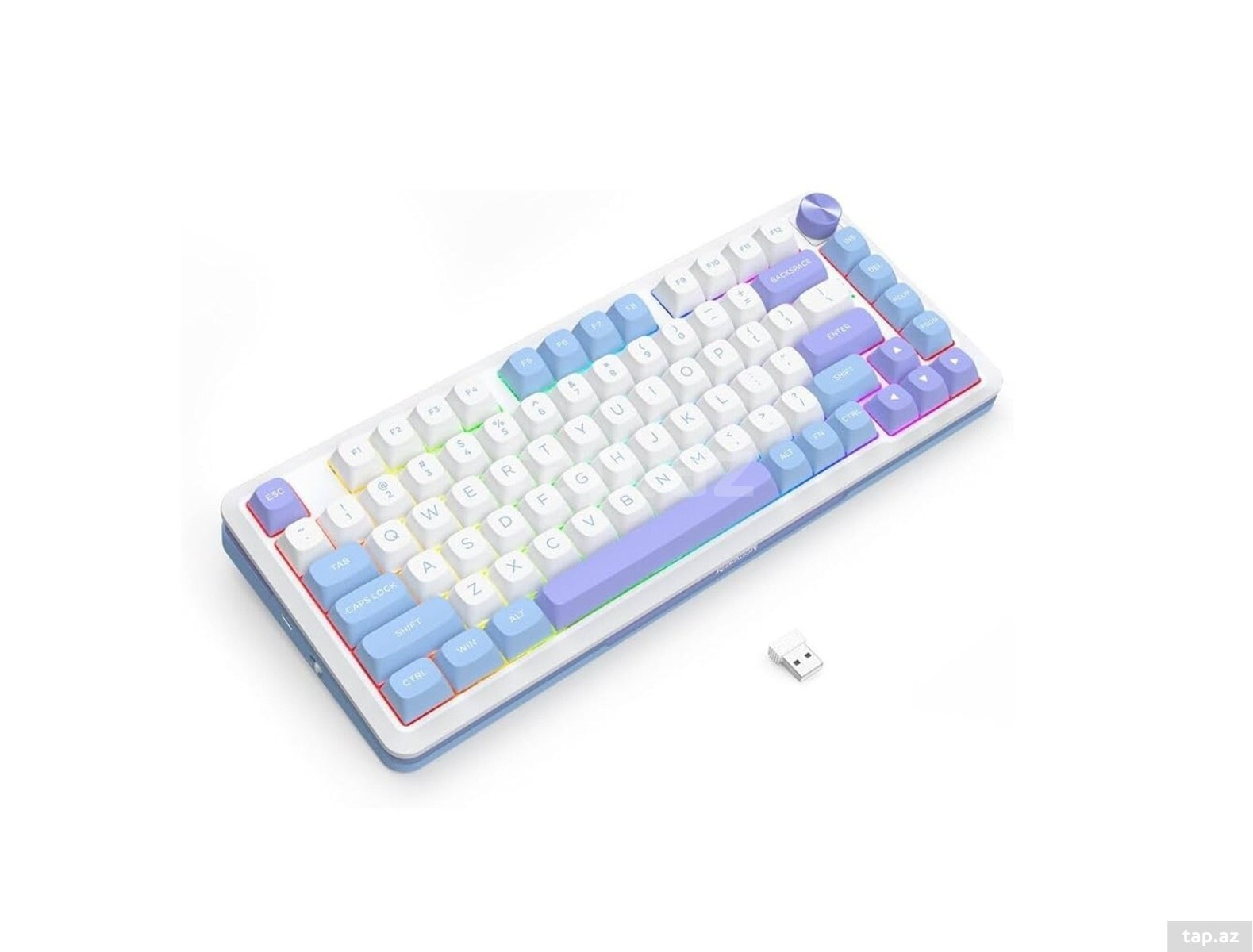 Redragon K681WBP-RGB-PRO Cyrus Pro 75% 81Keys Compact Keyboard — 1