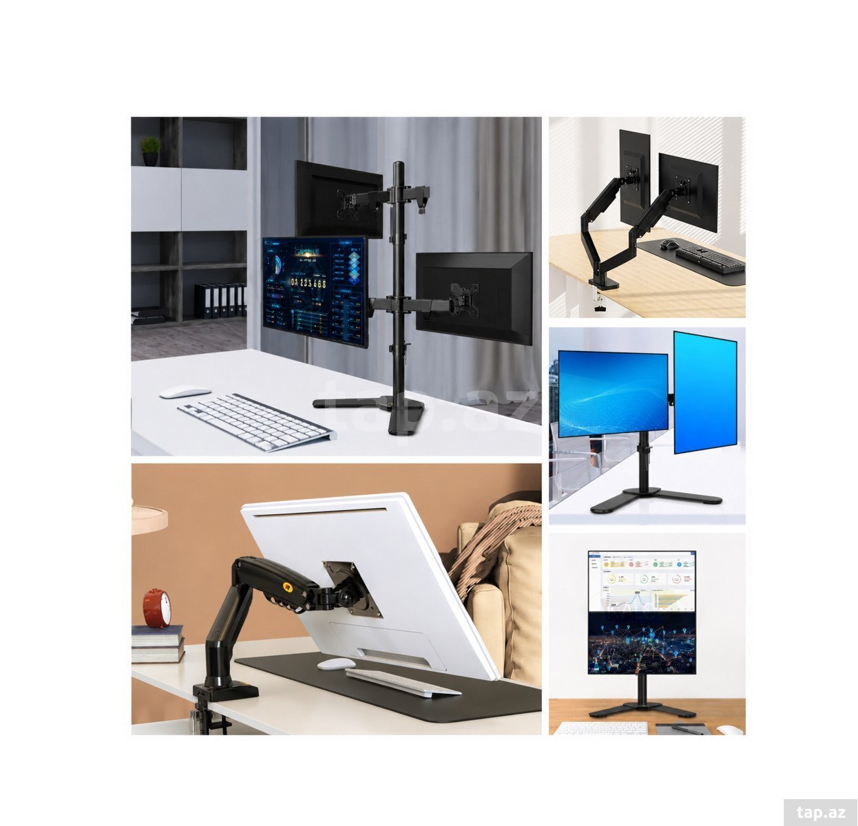 Masaüstü monitor tutacaqları — 1