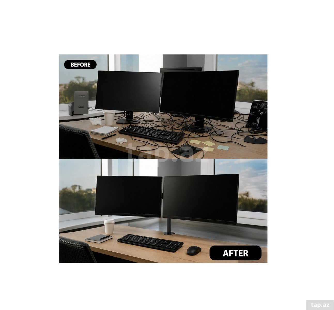 Dual Monitor Stand ikili monitor altlığı — 1