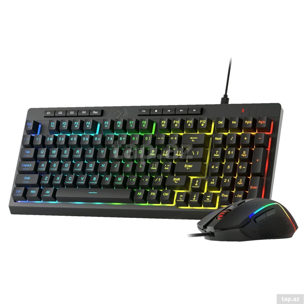 Redragon S141 Rylo Combo Shiva K515 klaviatura və M616 oyun siçanı dəsti — 1
