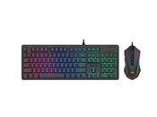 Redragon S107RGB-BA RGB klaviatura, mouse və mousepad dəsti — 2