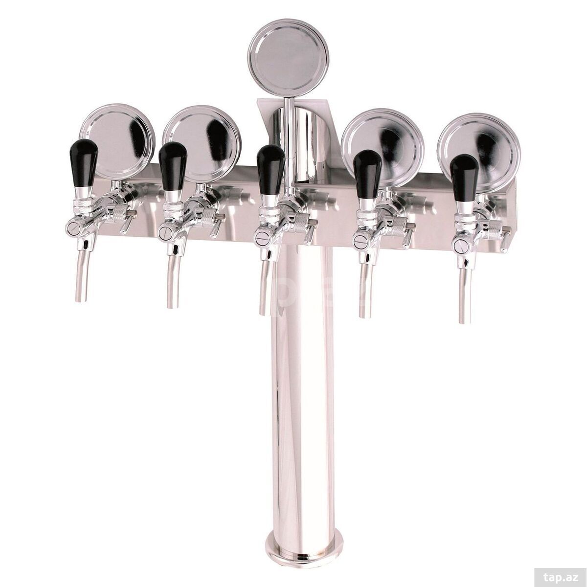 Pivə üçün T5 gümüş 5 çıxışlı Kobra pivə kranı / Beer Tower — 1