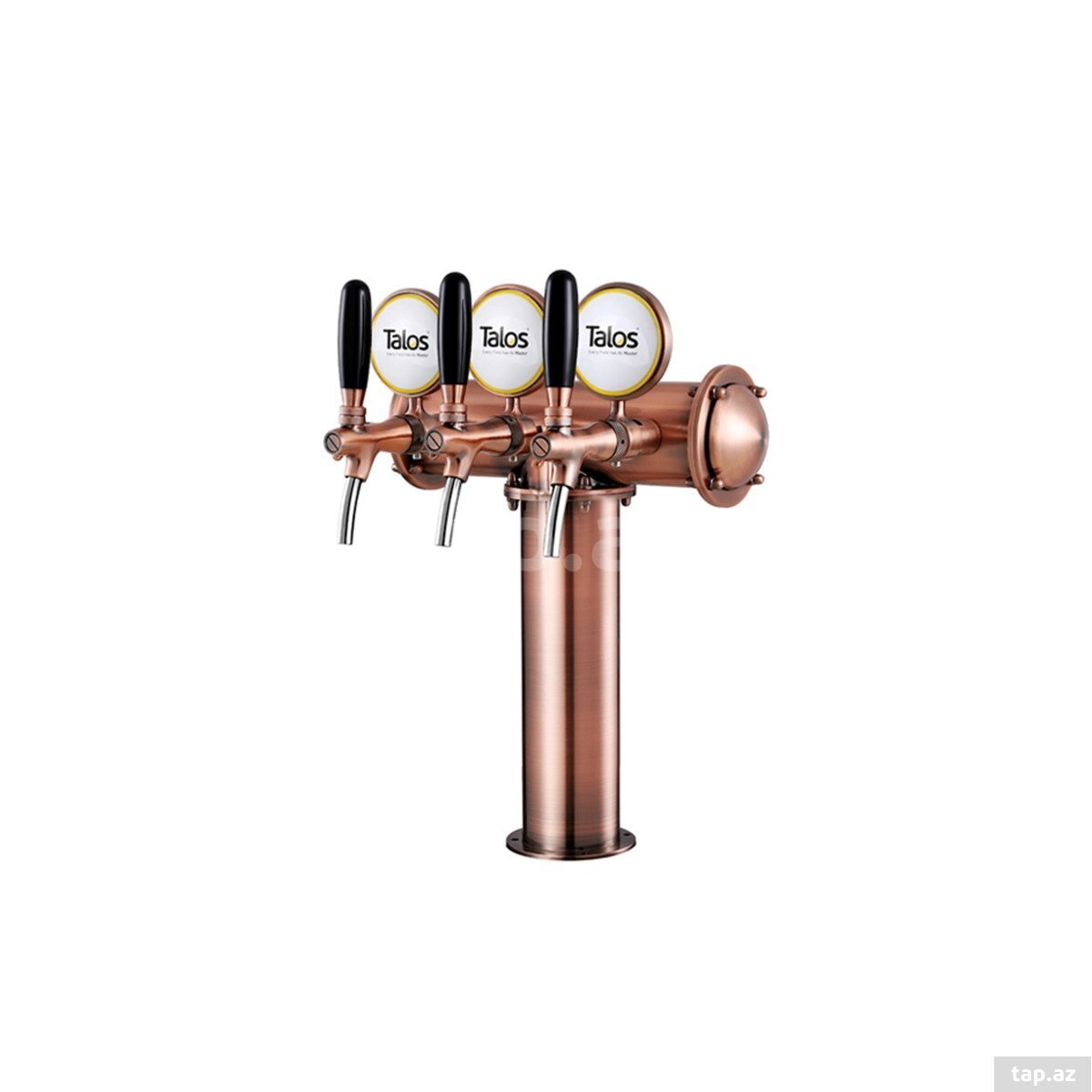 Pivə üçün 3 çıxışlı bronzo Kobra pivə kranı / Beer Tower — 1