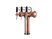 Pivə üçün 3 çıxışlı bronzo Kobra pivə kranı / Beer Tower — 2