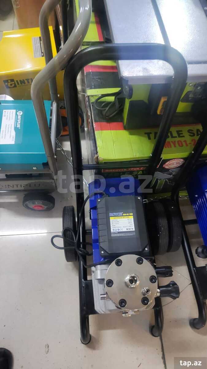 ROYCE diyaframlı yüksək təzyiq aparatı, təkərli yuma pompası — 1