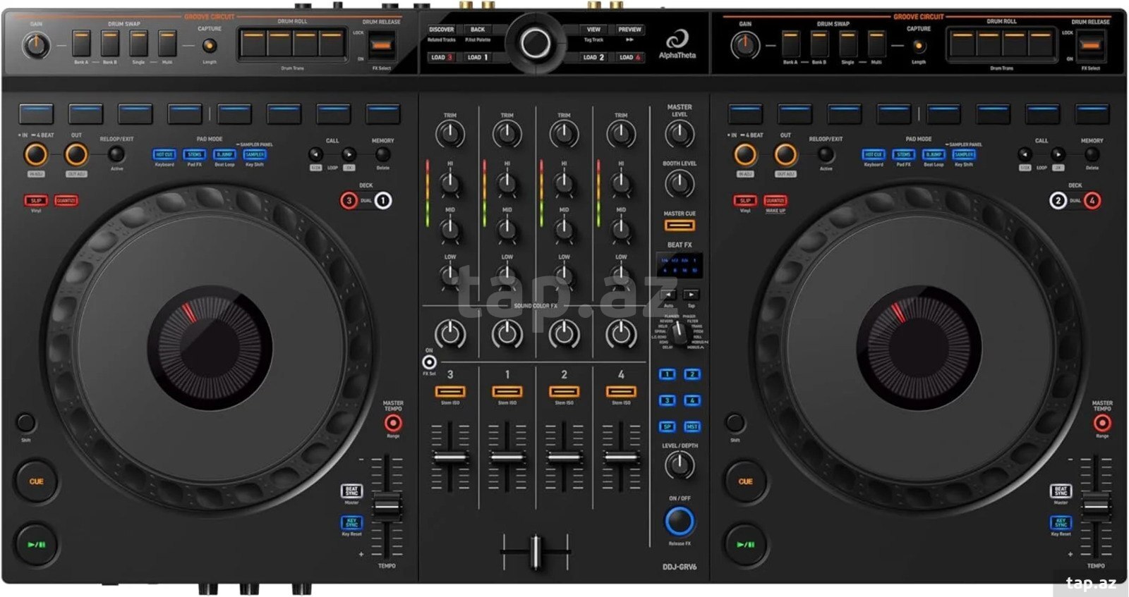 AlphaTheta / Pioneer DJ DDJ-GRV6 DJ Controller — 1